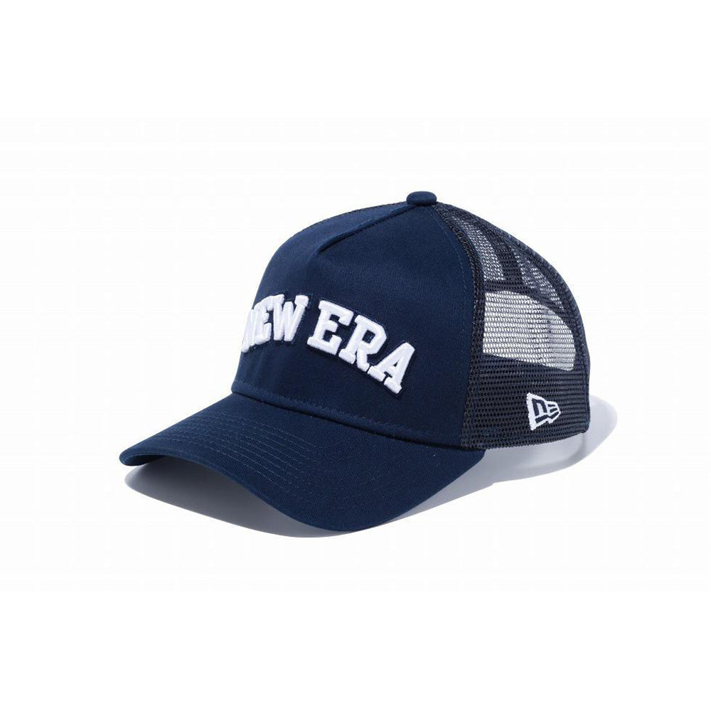9FORTY A-Frame トラッカー NEW ERA ネイビー × ホワイト