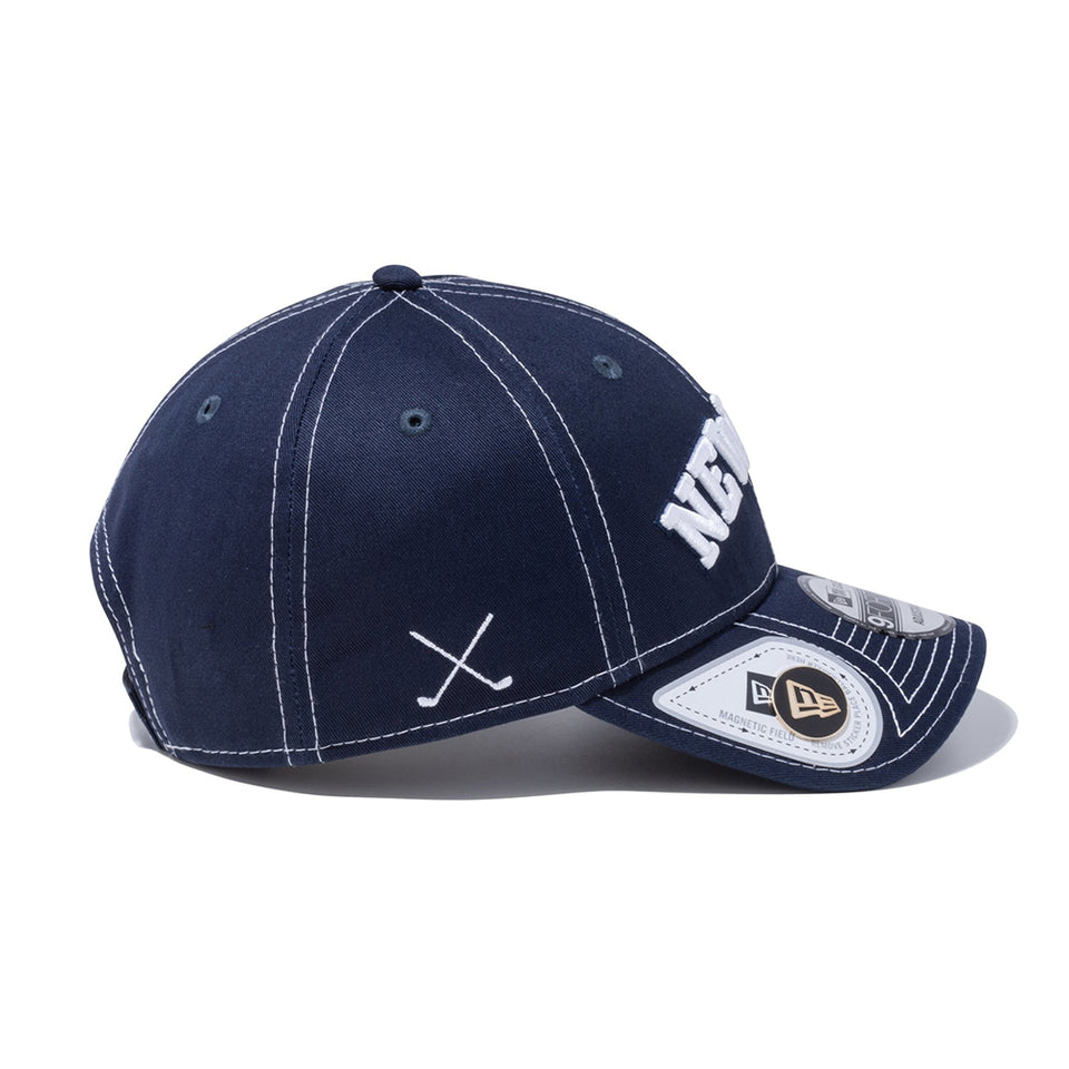 【ゴルフ】 9FORTY On Par アーチロゴ ネイビー × ブラック | NEW ERA ニューエラ公式オンラインストア