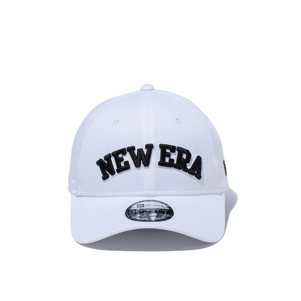 【ゴルフ】 9FORTY アーチロゴ ホワイト × ホワイト | NEW ERA ニューエラ公式オンラインストア