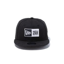 Child 9FIFTY ボックスロゴ ブラック × ホワイト | NEW ERA ニューエラ公式オンラインストア