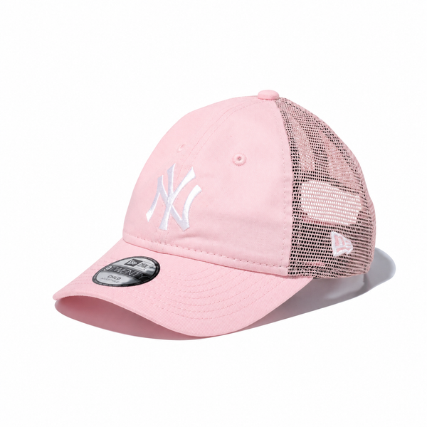 TAVARUA トラッカーキャップ ピンク・ネイビー キッズ Child 9TWENTY トラッカー ニューヨーク・ヤンキース ピンク