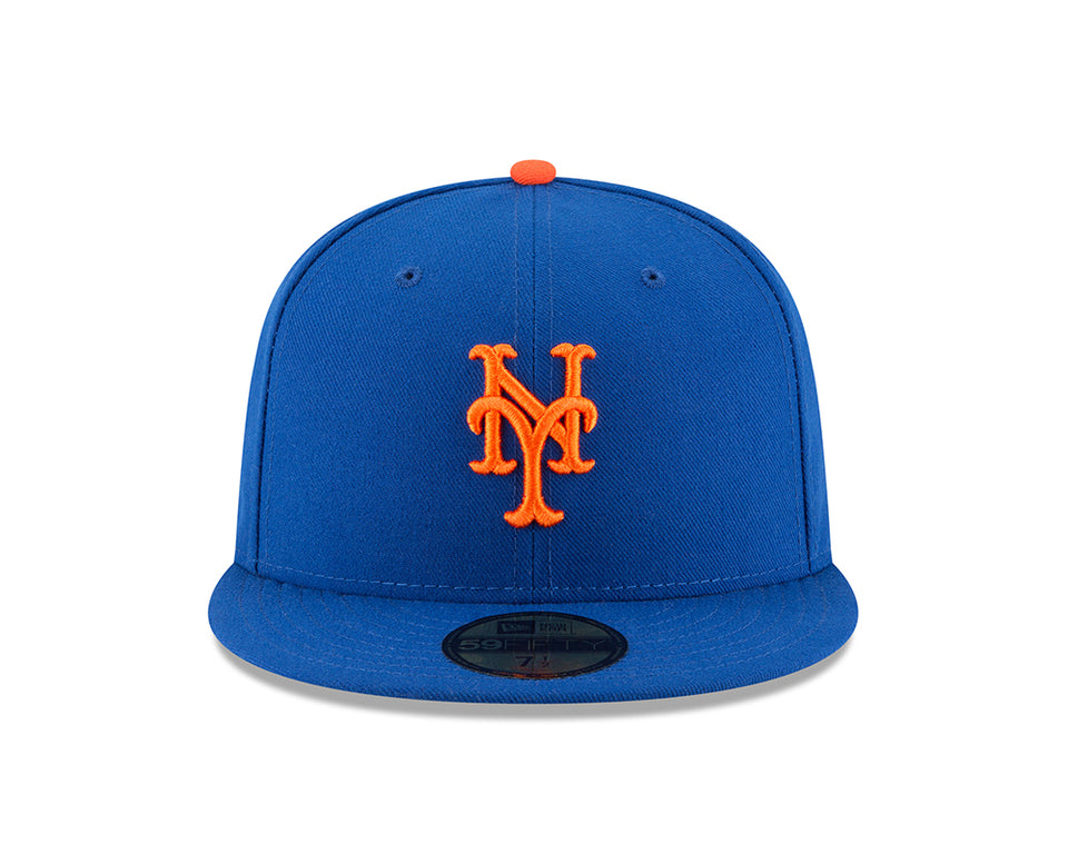 大人も着やすいシンプルファッション 59FIFTY MLBオンフィールド ゲーム ニューヨーク・メッツ 応援グッズ