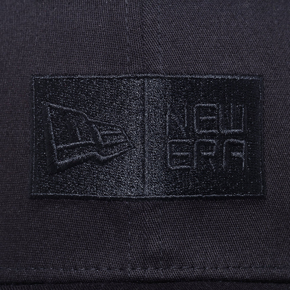 9FIFTY ストレッチスナップ ボックスロゴ ブラック × ブラック | NEW ERA ニューエラ公式オンラインストア