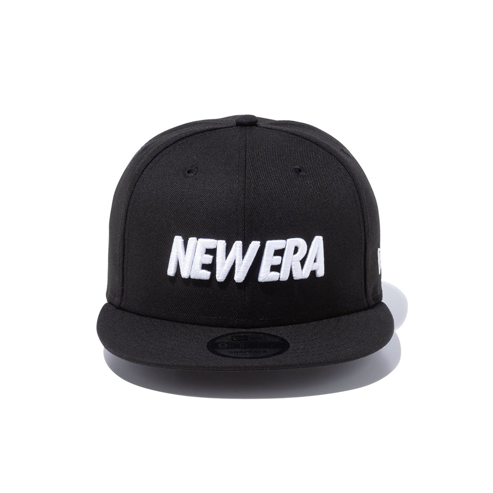 9FIFTY ワードマークロゴ ブラック × ホワイト | ニューエラ