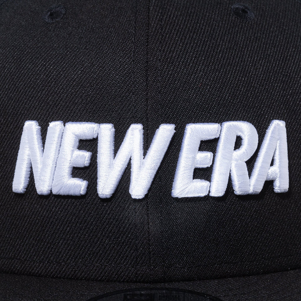 9FIFTY ワードマークロゴ ブラック × ホワイト | NEW ERA ニューエラ公式オンラインストア