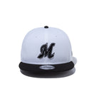 9FIFTY 千葉ロッテマリーンズ オプティックホワイト ブラックバイザー | NEW ERA ニューエラ公式オンラインストア