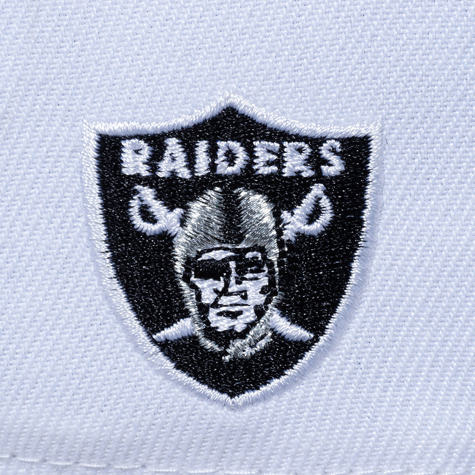 9FIFTY ラスベガス・レイダース ホワイト × ブラック ブラックバイザー | NEW ERA ニューエラ公式オンラインストア