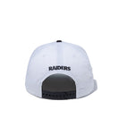 9FIFTY ラスベガス・レイダースシールドロゴ ホワイト × ブラック ブラックバイザー | NEW ERA ニューエラ公式オンラインストア