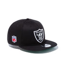 9FIFTY ラスベガス・レイダースシールドロゴ ブラック × ホワイト | NEW ERA ニューエラ公式オンラインストア