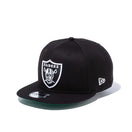 9FIFTY ラスベガス・レイダースシールドロゴ ブラック × ホワイト | NEW ERA ニューエラ公式オンラインストア