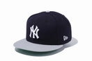 9FIFTY クーパーズタウン ニューヨーク・ヤンキース ネイビー × ホワイト グレーバイザー | NEW ERA ニューエラ公式オンラインストア