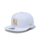 9FIFTY ニューヨーク・ヤンキース ホワイト × ゴールド | NEW ERA ニューエラ公式オンラインストア
