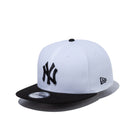 9FIFTY ニューヨーク・ヤンキース ホワイト × ブラック ブラックバイザー | NEW ERA ニューエラ公式オンラインストア