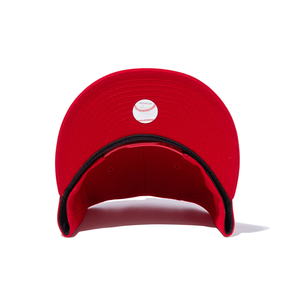 9FIFTY ニューヨーク・ヤンキース スカーレット × ホワイト