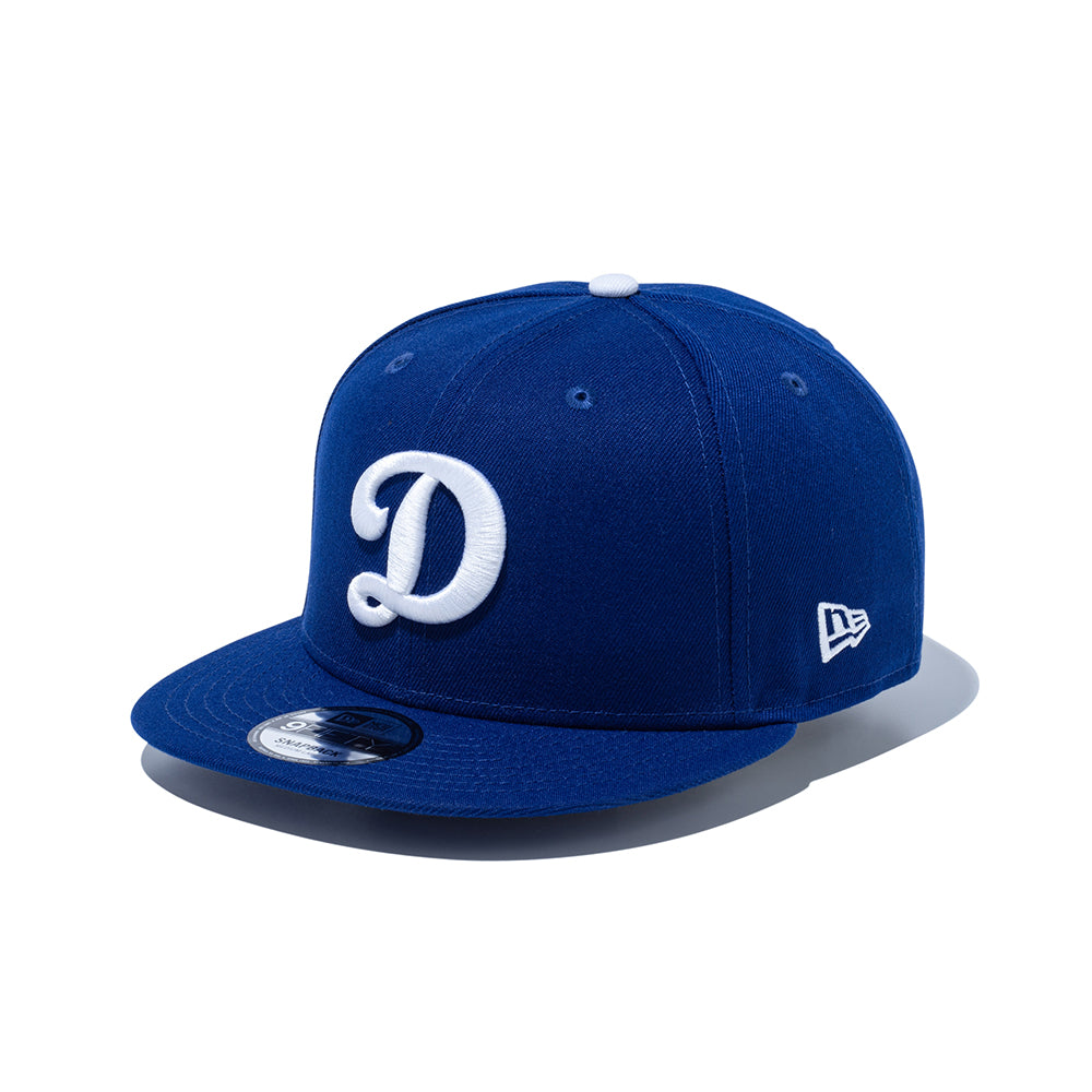 ドジャースキャップ Dロゴ New Era 59FIFTY 7 1/2 9FIFTY ロサンゼルス・ドジャース Dロゴ ダークロイヤル × ホワイト