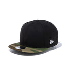 9FIFTY ベーシック ブラック ホワイトフラッグ ウッドランドカモバイザー | NEW ERA ニューエラ公式オンラインストア