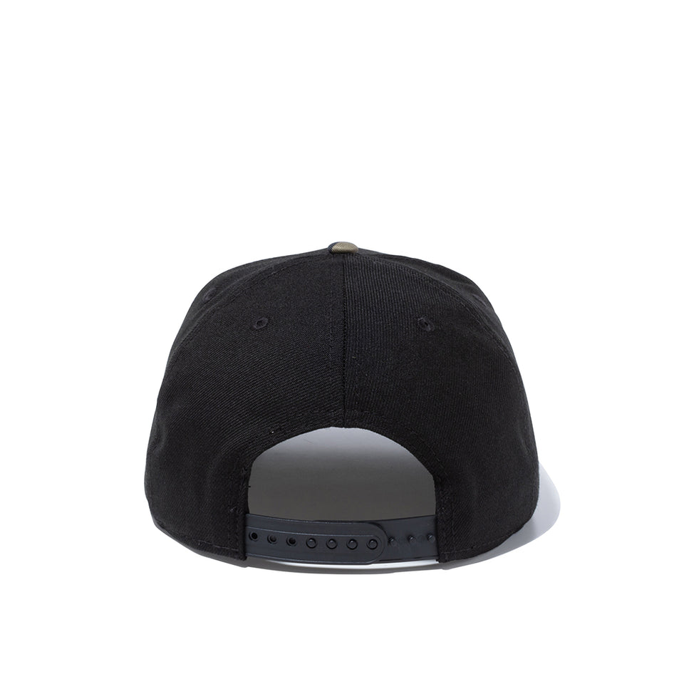 9FIFTY ベーシック ブラック ホワイトフラッグ ウッドランドカモバイザー | NEW ERA ニューエラ公式オンラインストア