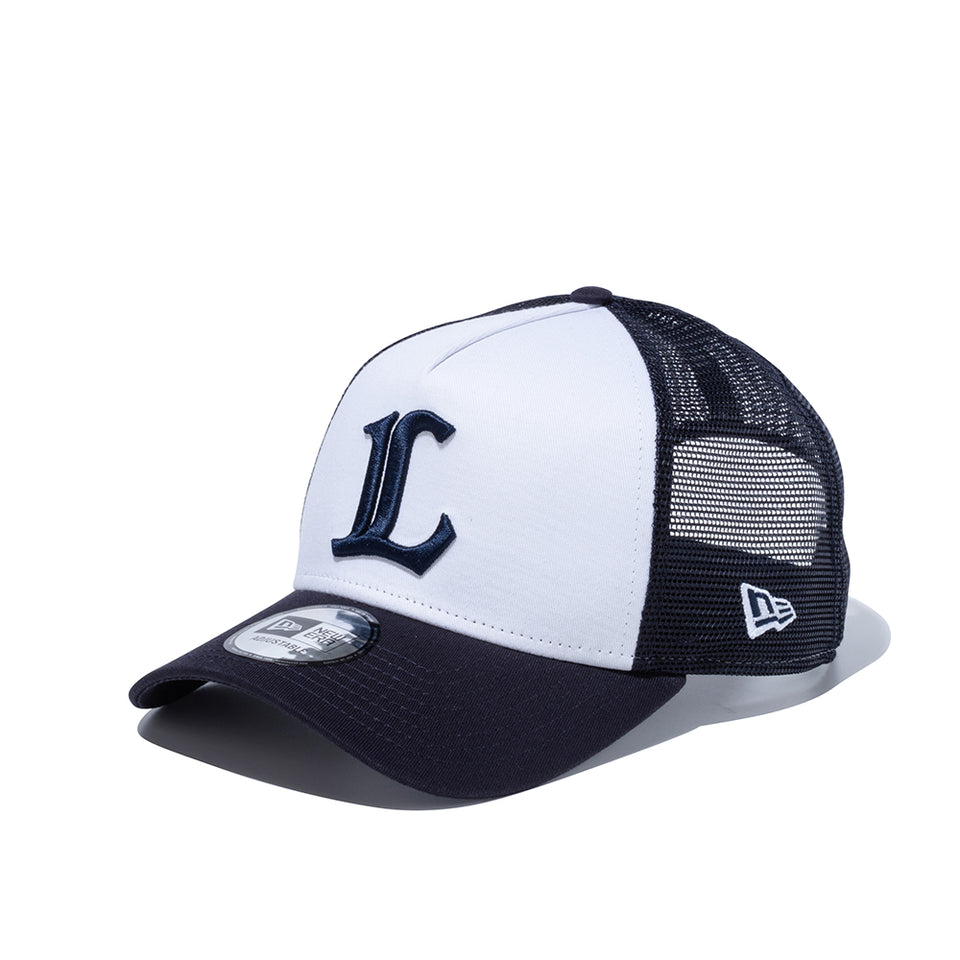 希少品・灼熱のベルドにオススメ・西武ライオンズメッシュタイプのユニフォ NEW ERA×LIONS BUCKET01 ALLOVER NAVY(M/L): キャップ | 埼玉