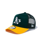9FORTY A-Frame トラッカー オークランド・アスレチックス ダークグリーン | NEW ERA ニューエラ公式オンラインストア