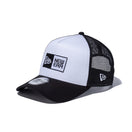 9FORTY A-Frame トラッカー ボックスロゴ ブラック/ホワイト | NEW ERA ニューエラ公式オンラインストア