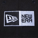 9FORTY ボックスロゴ ブラック × ホワイト | NEW ERA ニューエラ公式オンラインストア