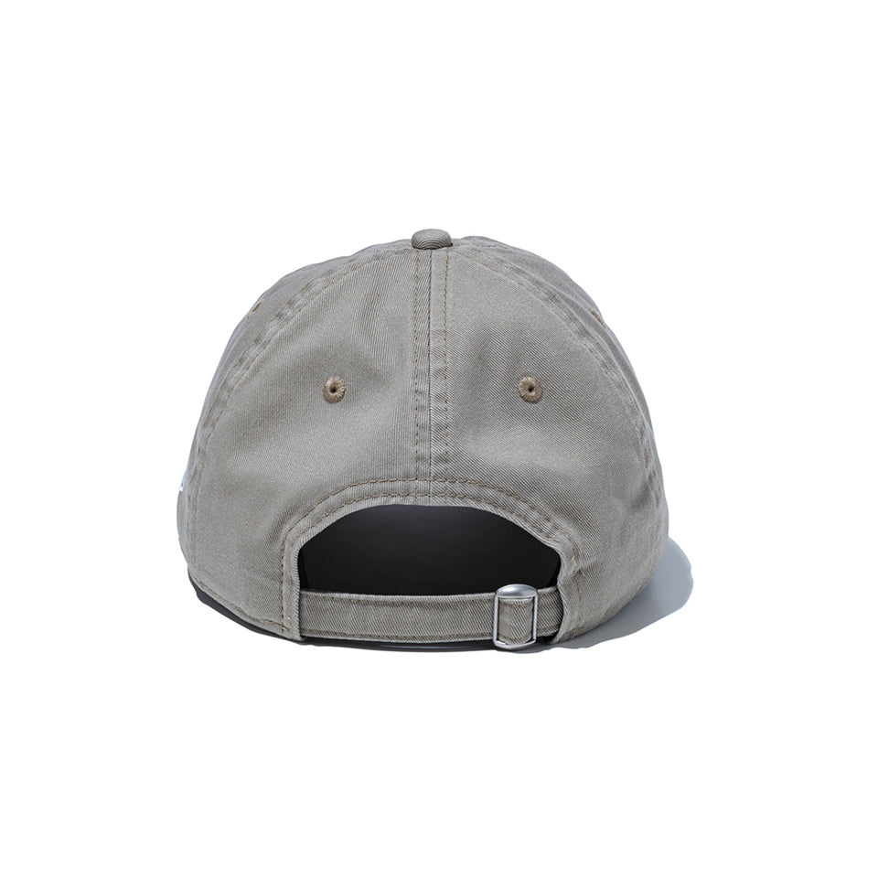 9THIRTY NEW ERA ミニロゴ ウォッシュドコットン ペブル × ホワイト | NEW ERA ニューエラ公式オンラインストア