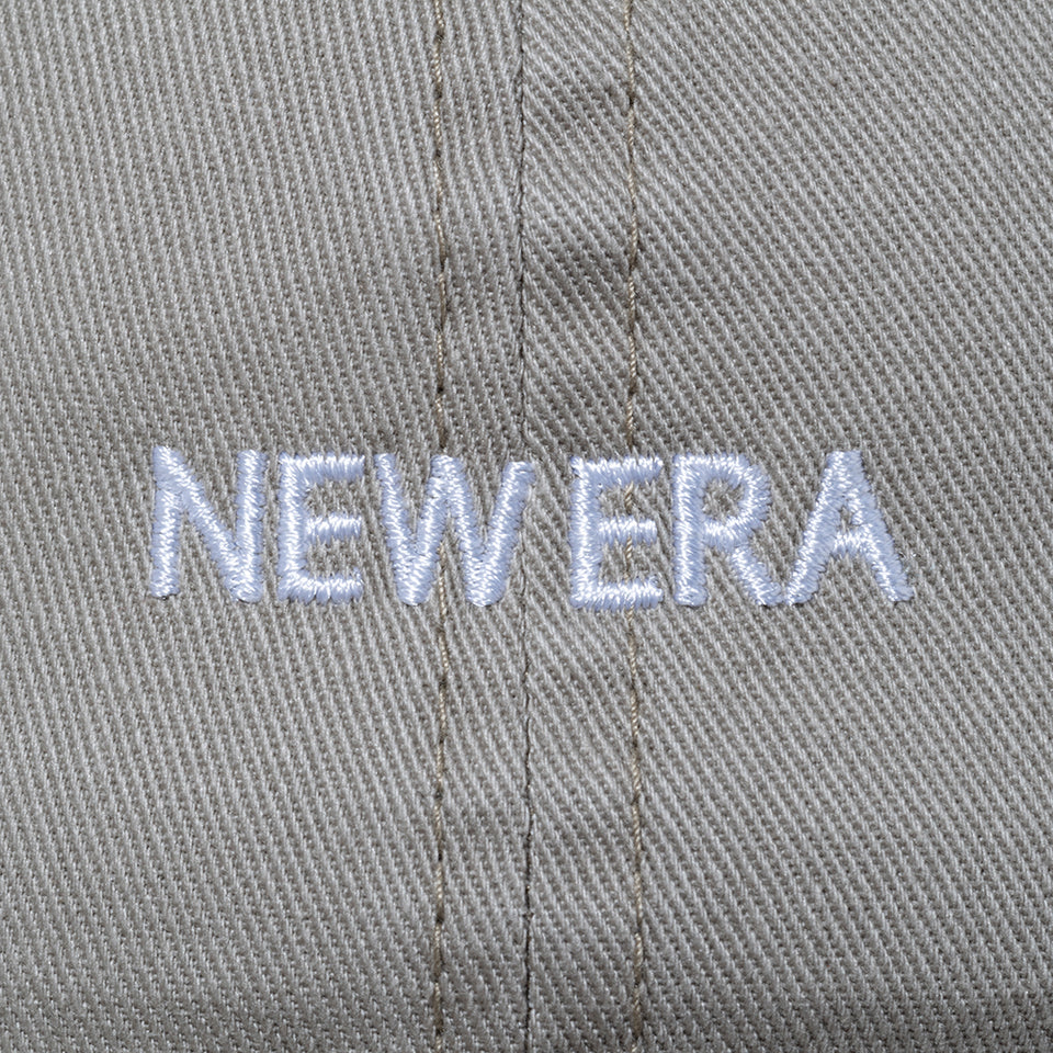9THIRTY NEW ERA ミニロゴ ウォッシュドコットン ペブル × ホワイト | NEW ERA ニューエラ公式オンラインストア
