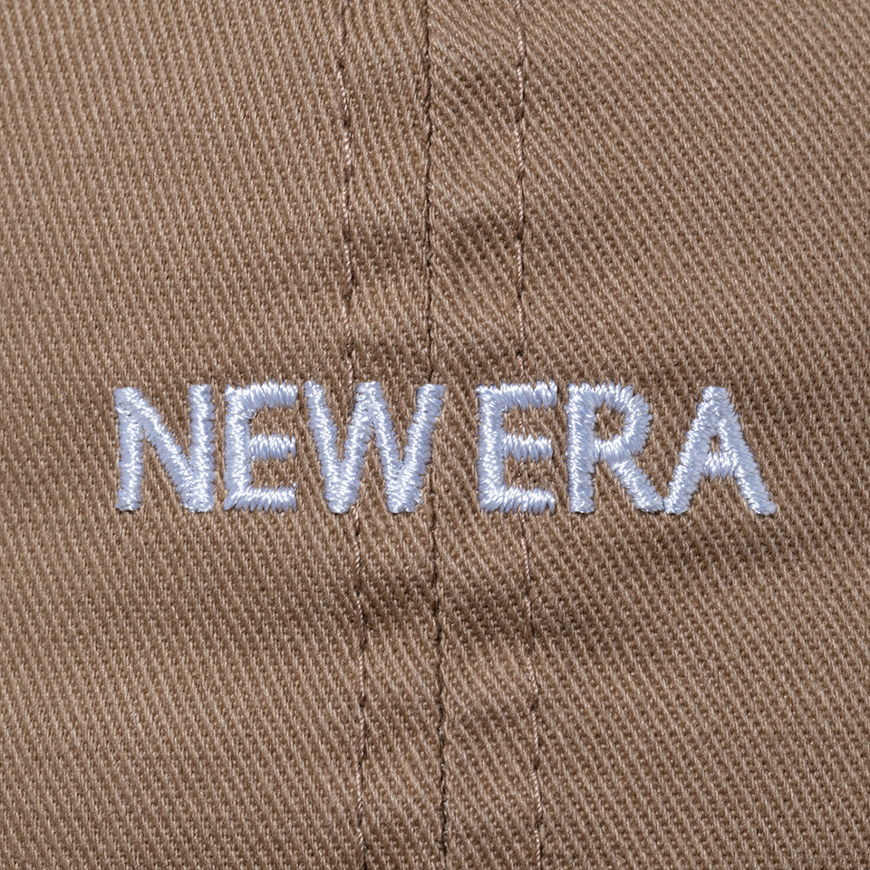 9THIRTY NEW ERA ミニロゴ ウォッシュドコットン カーキ × ホワイト | NEW ERA ニューエラ公式オンラインストア