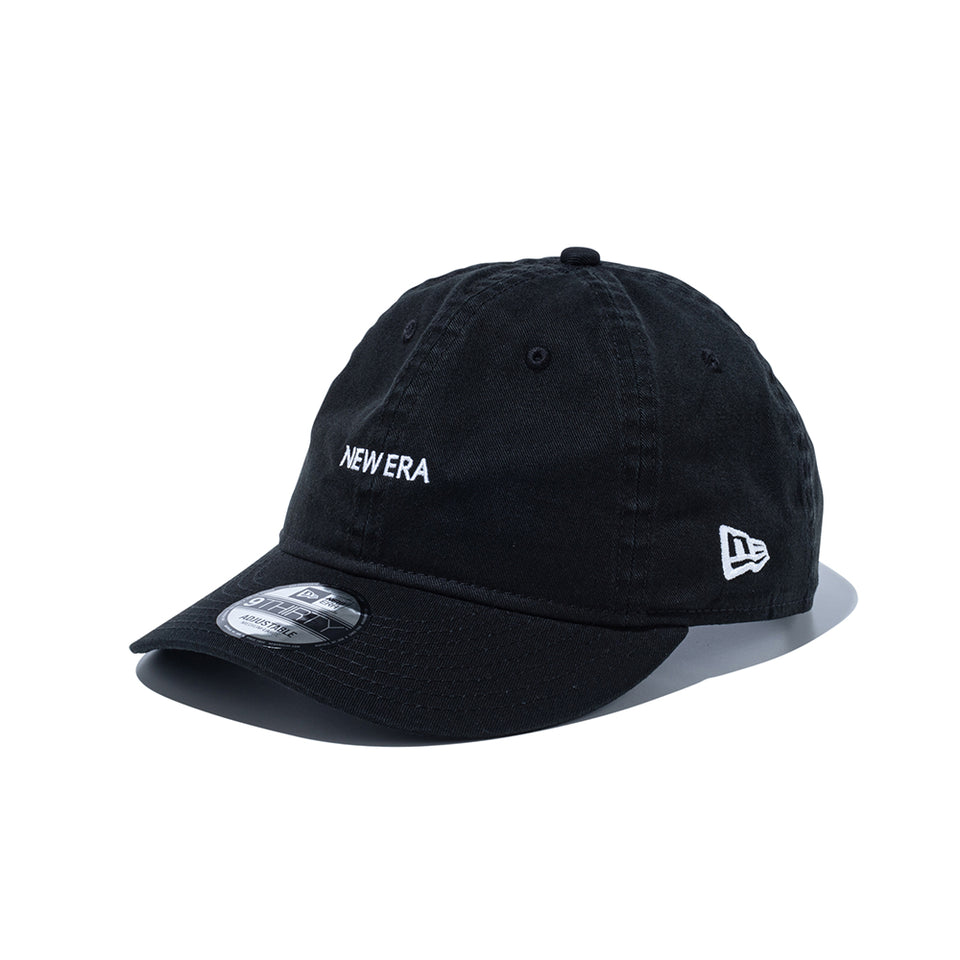 9THIRTY NEW ERA ミニロゴ ウォッシュドコットン ブラック