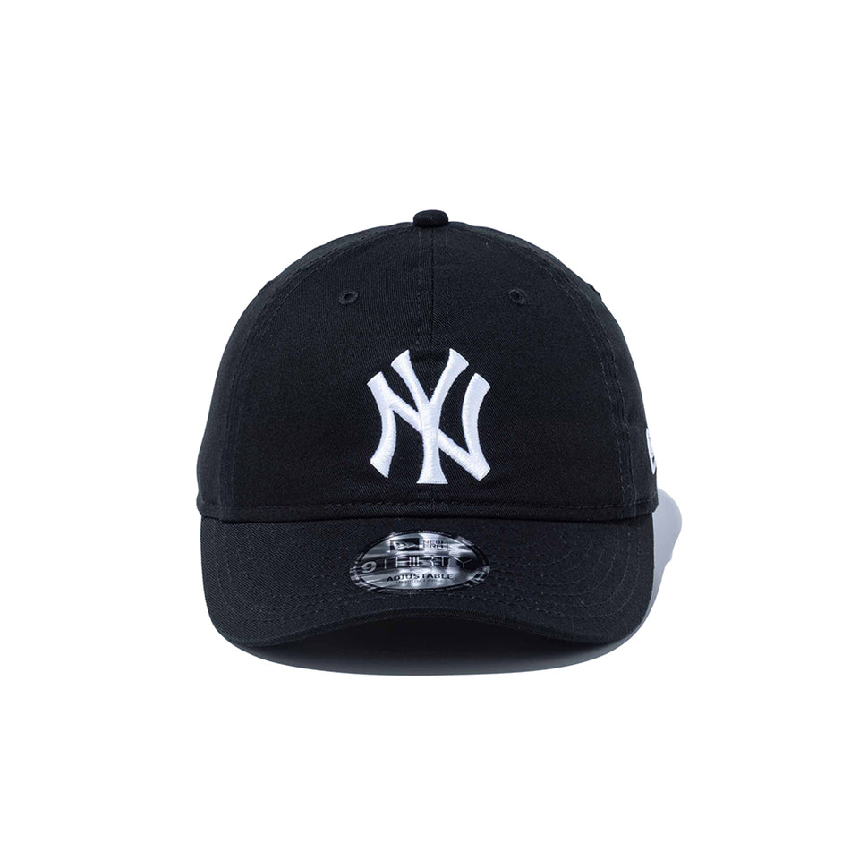 9THIRTY ニューヨーク・ヤンキース ノンウォッシュコットン ブラック × ホワイト | NEW ERA ニューエラ公式オンラインストア