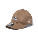 9THIRTY ボックスロゴ ノンウォッシュコットン カーキ × ホワイト | NEW ERA ニューエラ公式オンラインストア