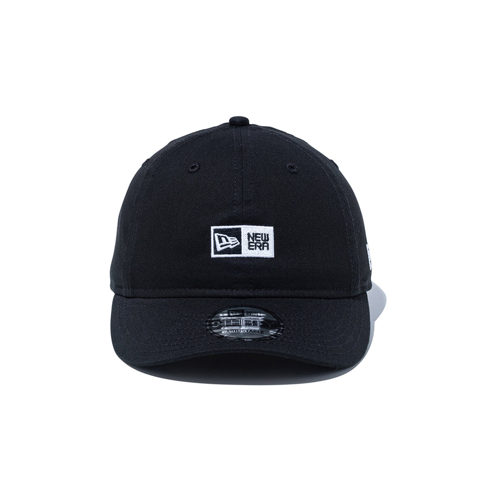 9THIRTY ボックスロゴ ノンウォッシュコットン ブラック × ホワイト | NEW ERA ニューエラ公式オンラインストア
