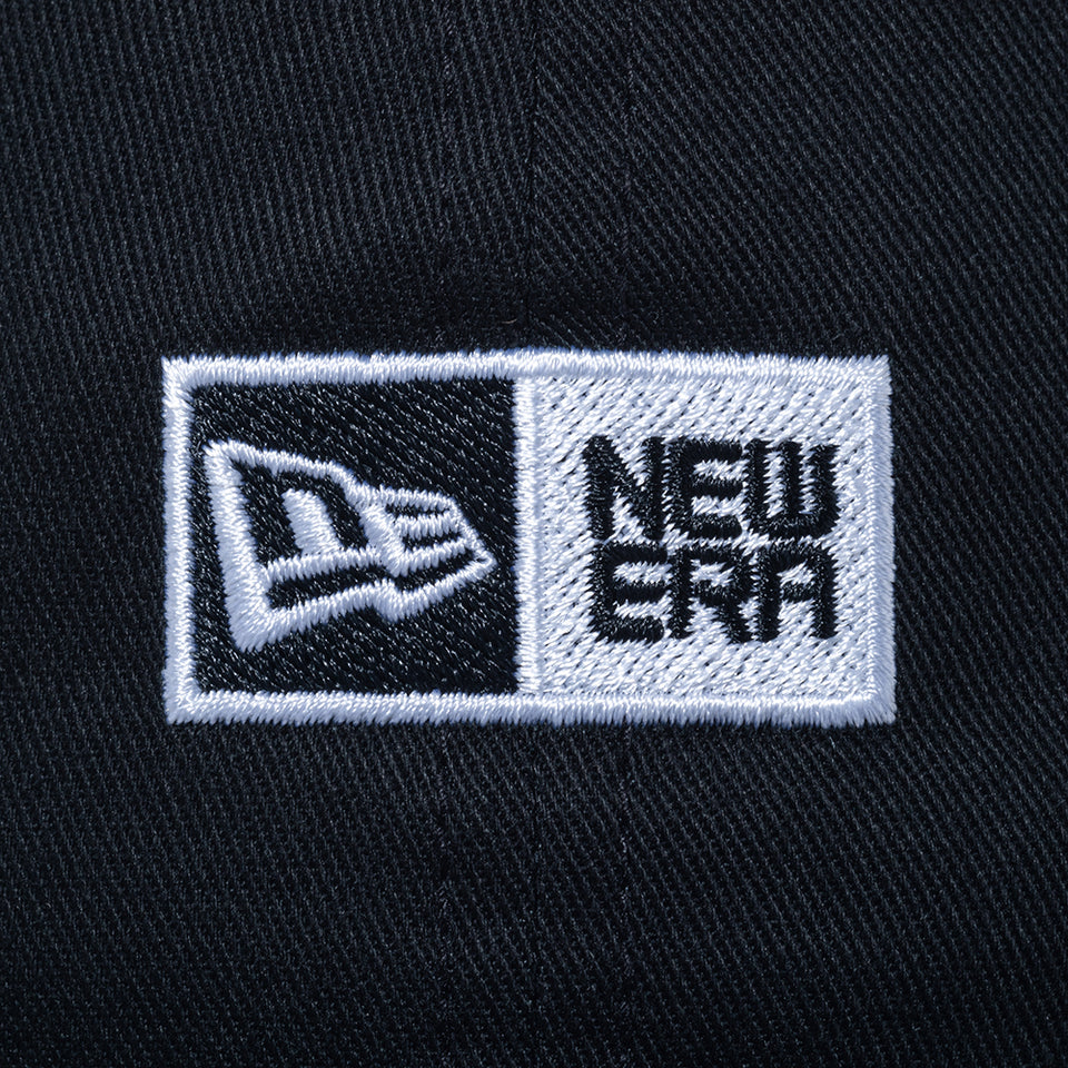 9THIRTY ボックスロゴ ノンウォッシュコットン ブラック × ホワイト | NEW ERA ニューエラ公式オンラインストア