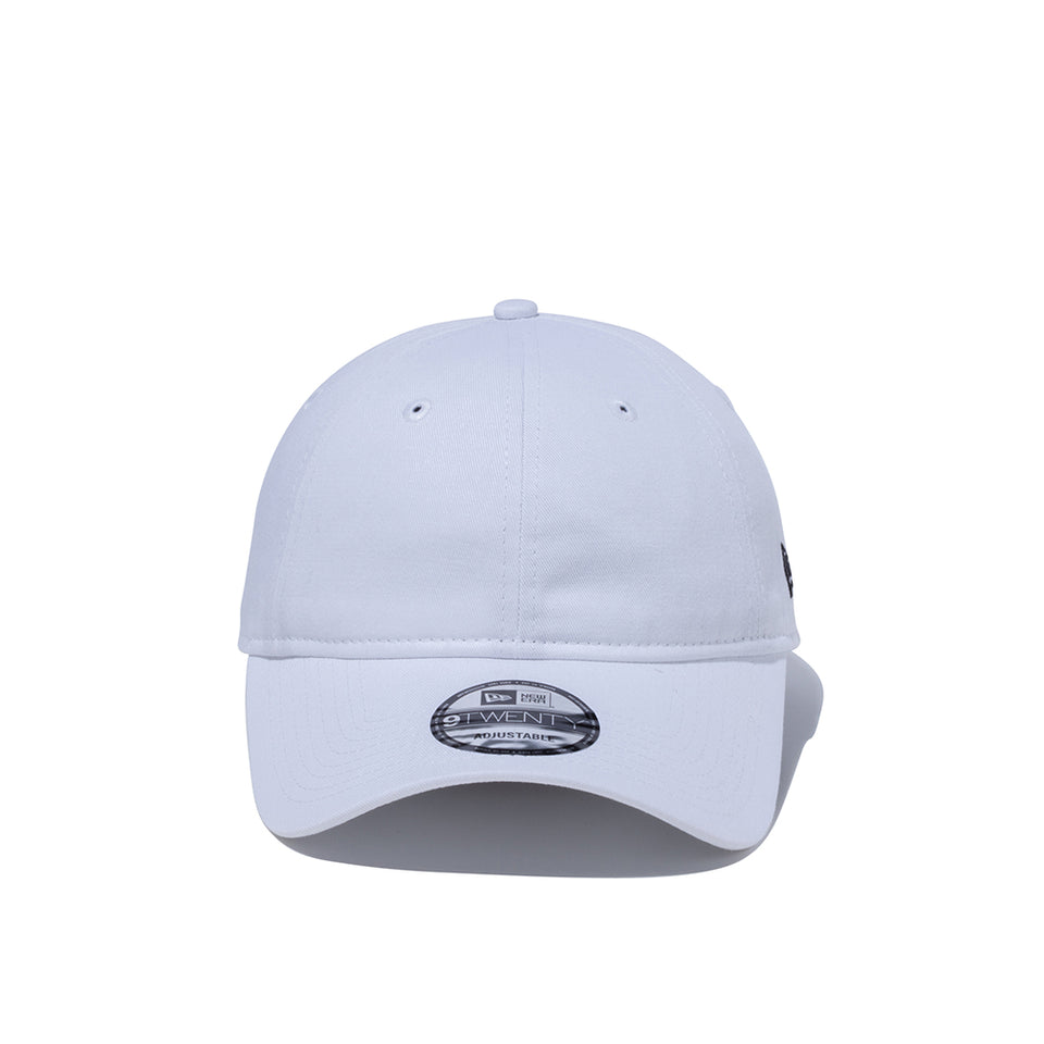 9TWENTY ロングバイザー ノンウォッシュコットン ベーシック ホワイト × ブラック | NEW ERA ニューエラ公式オンラインストア