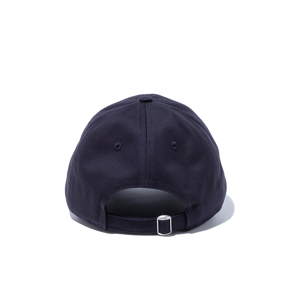 9TWENTY ロングバイザー ノンウォッシュコットン ベーシック ネイビー × ホワイト | NEW ERA ニューエラ公式オンラインストア