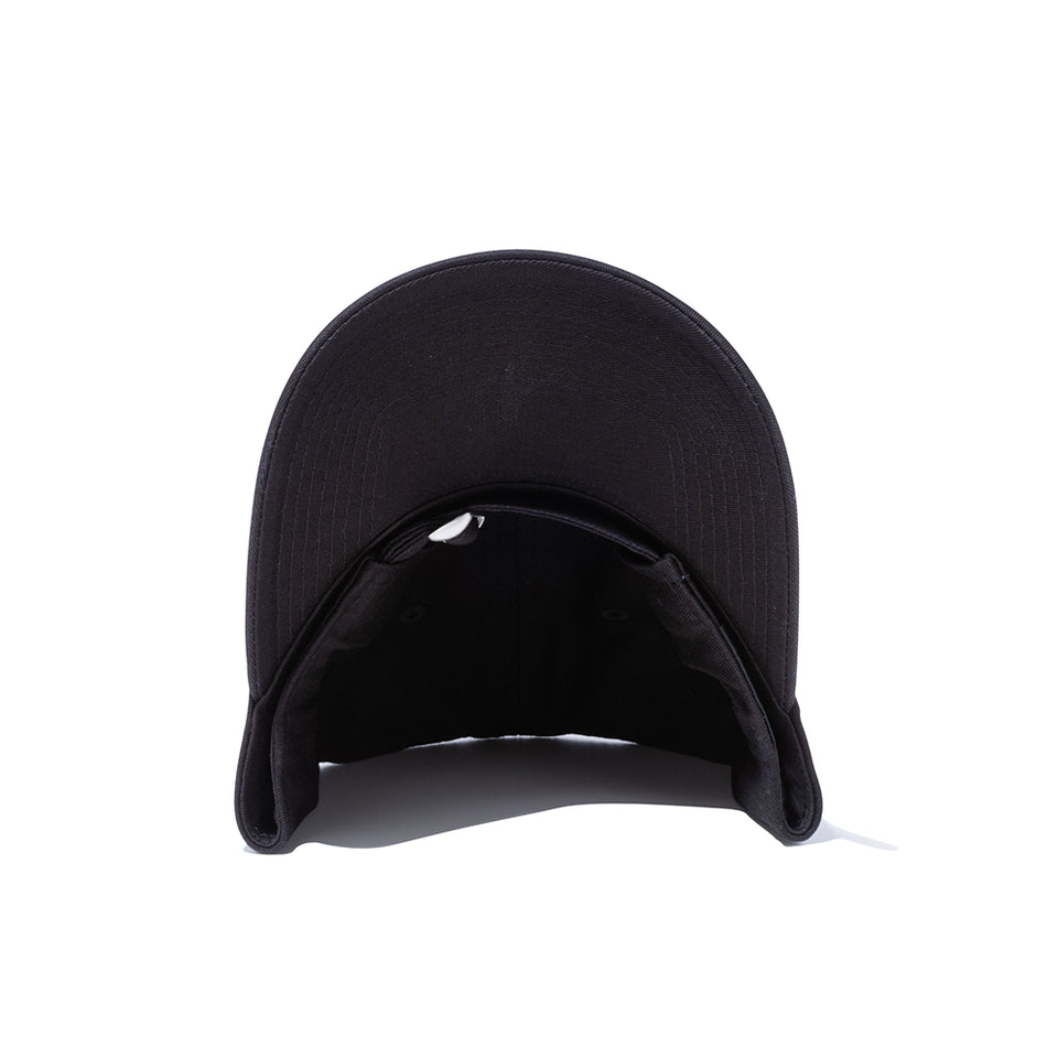 9TWENTY ロングバイザー ノンウォッシュコットン ベーシック ブラック × ホワイト | NEW ERA ニューエラ公式オンラインストア