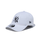 9TWENTY ニューヨーク・ヤンキース ウォッシュドコットン ホワイト × ブラック | NEW ERA ニューエラ公式オンラインストア