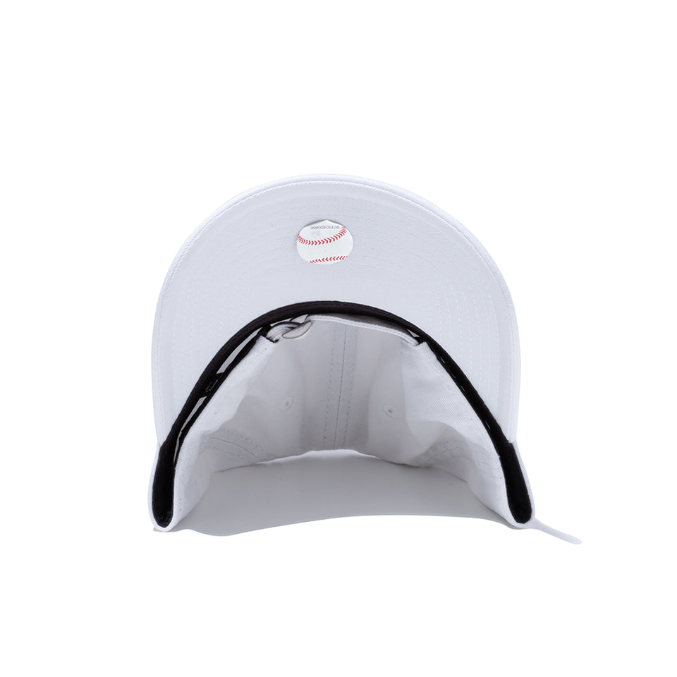 9TWENTY ニューヨーク・ヤンキース ウォッシュドコットン ホワイト × ブラック | NEW ERA ニューエラ公式オンラインストア