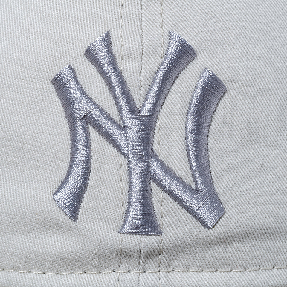9TWENTY ニューヨーク・ヤンキース ウォッシュドコットン ストーン × クラウド | NEW ERA ニューエラ公式オンラインストア