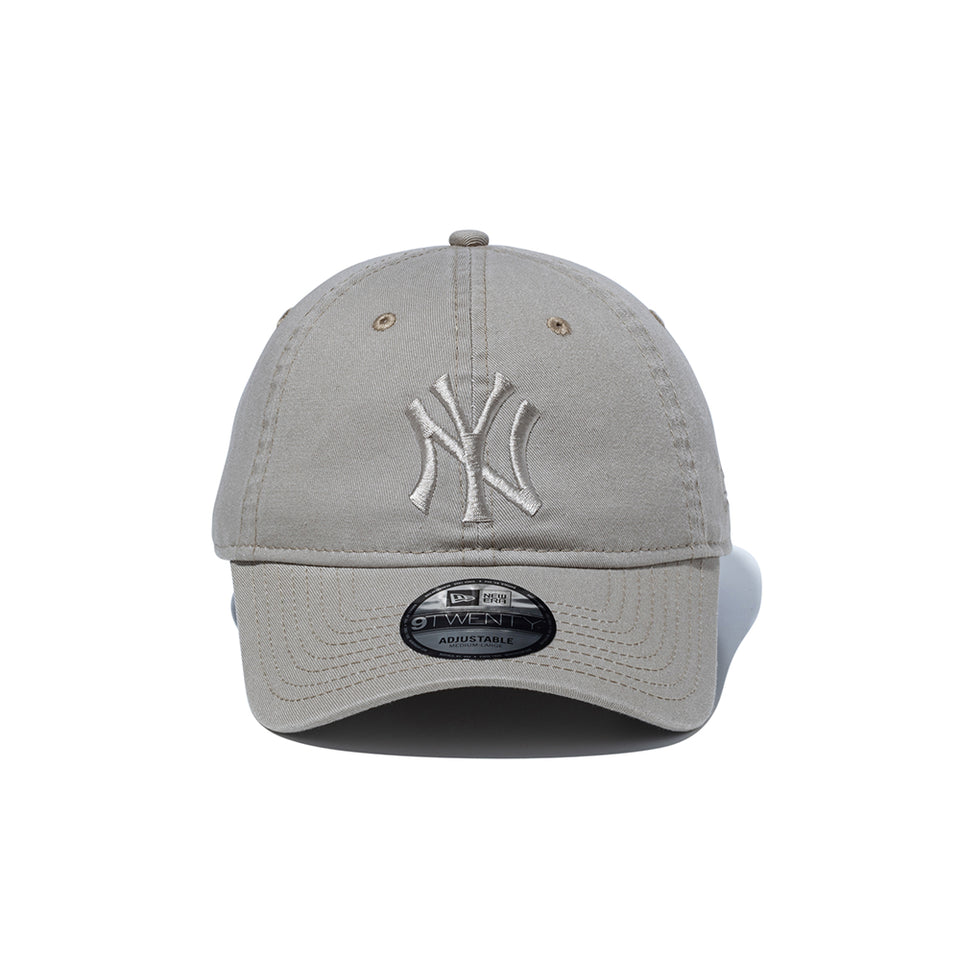 9TWENTY ニューヨーク・ヤンキース ウォッシュドコットン ペブル × ペブル | NEW ERA ニューエラ公式オンラインストア