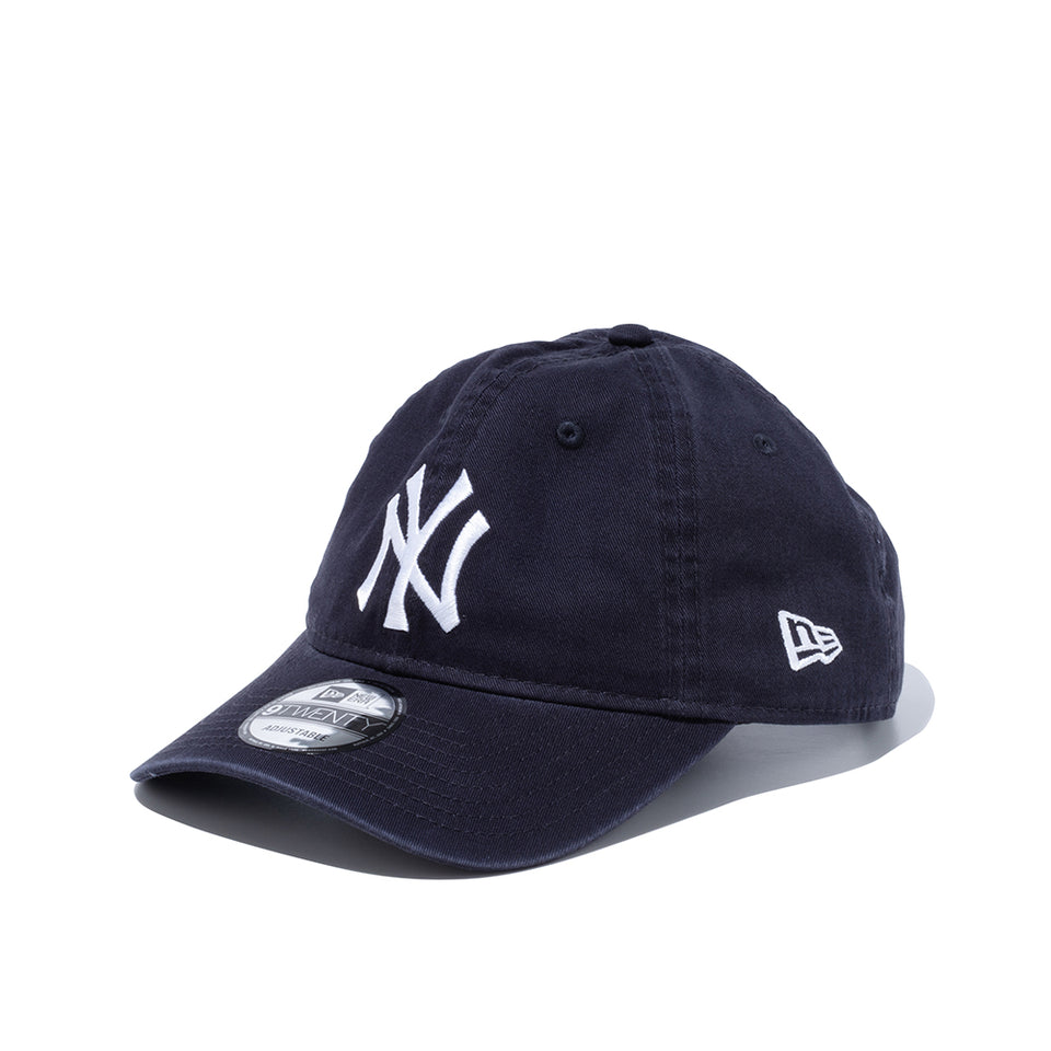 9TWENTY ニューヨーク・ヤンキース ウォッシュドコットン ネイビー × ホワイト | NEW ERA ニューエラ公式オンラインストア