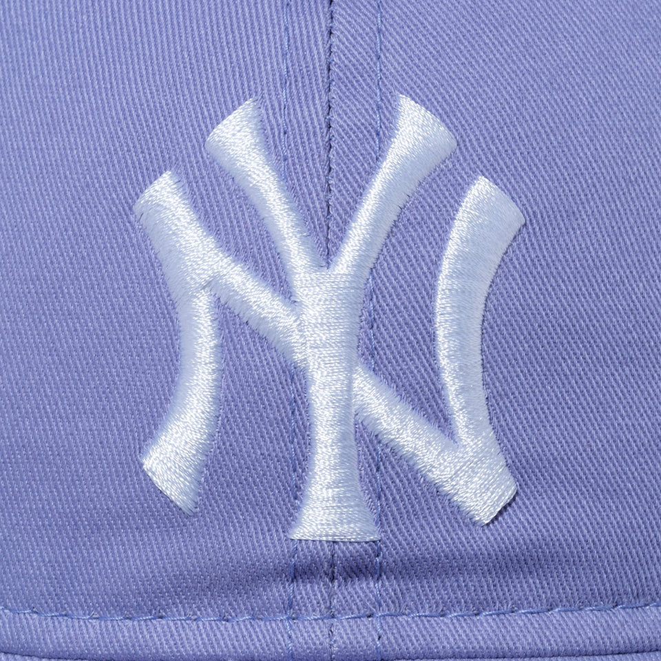9TWENTY ニューヨーク・ヤンキース ウォッシュドコットン ラベンダー × ホワイト | NEW ERA ニューエラ公式オンラインストア
