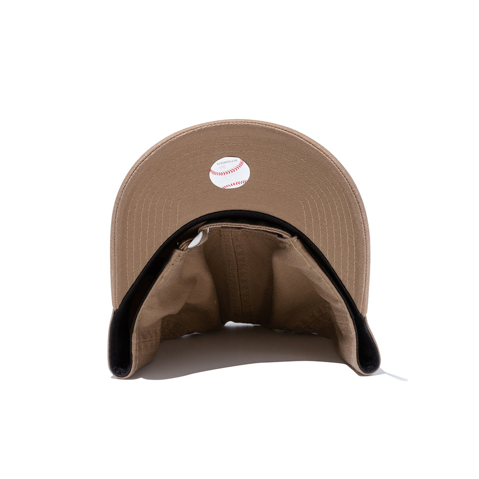 9TWENTY ニューヨーク・ヤンキース ウォッシュドコットン カーキ × ホワイト | NEW ERA ニューエラ公式オンラインストア