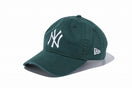9TWENTY ニューヨーク・ヤンキース ウォッシュドコットン ダークグリーン × ホワイト | NEW ERA ニューエラ公式オンラインストア