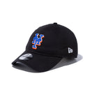 9TWENTY ニューヨーク・メッツ ウォッシュドコットン ブラック × チームカラー | NEW ERA ニューエラ公式オンラインストア