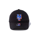 9TWENTY ニューヨーク・メッツ ウォッシュドコットン ブラック × チームカラー | NEW ERA ニューエラ公式オンラインストア