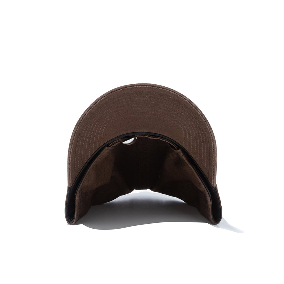 9TWENTY スクリプトロゴ ウォッシュドコットン ウォルナット × ホワイト | NEW ERA ニューエラ公式オンラインストア