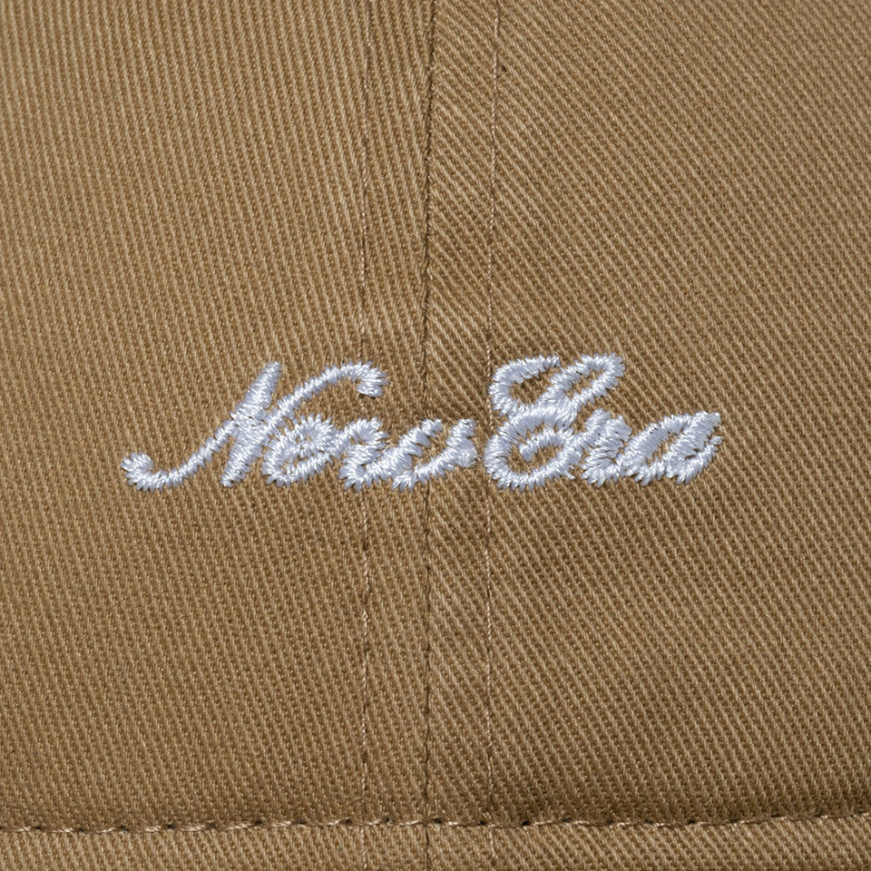 9TWENTY スクリプトロゴ ウォッシュドコットン カーキ × ホワイト | NEW ERA ニューエラ公式オンラインストア