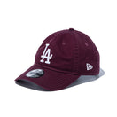 9TWENTY ロサンゼルス・ドジャース ウォッシュドコットン マルーン × ホワイト | NEW ERA ニューエラ公式オンラインストア
