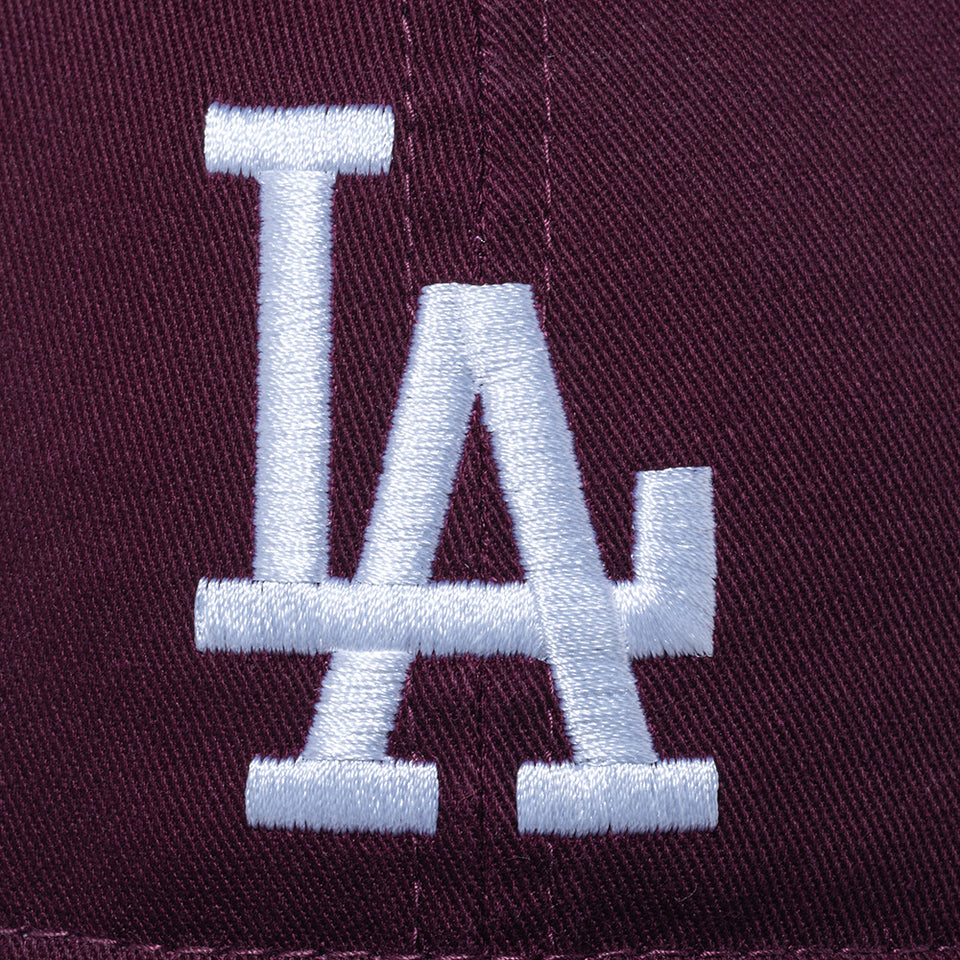 9TWENTY ロサンゼルス・ドジャース ウォッシュドコットン マルーン × ホワイト | NEW ERA ニューエラ公式オンラインストア